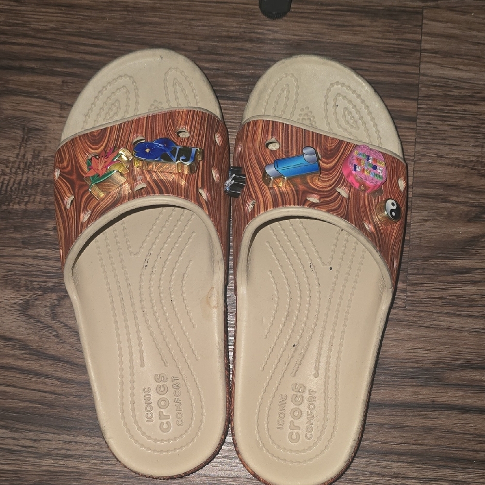 CROCS SZA Slide Sandals with Charms